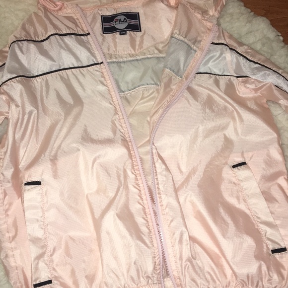 FILA Zip Up Windbreaker Jacket - Picture 2 of 2